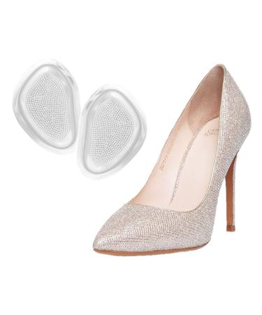 VivoFoot 2 Pairs Gel Foot Cushions for Metatarsal Bones Relieves Forefoot Pain Self-Adhesive and Reusable 1