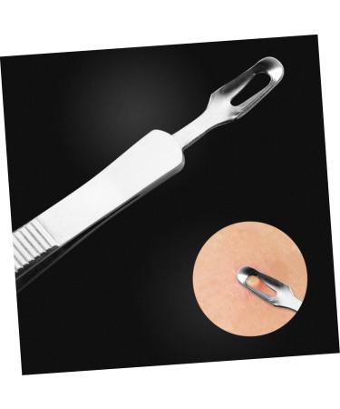 NOLITOY 3pcs Extractor Pimple Remover Stainless Curved Blemish Blackheads Kit Blackhead for Steel Tweezers 1 count (Pack of 1) - Buy Online on GoSupps.com