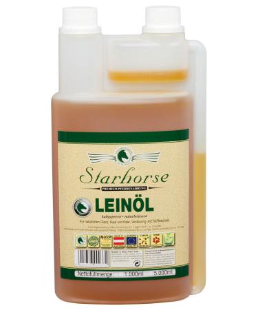 Starhorse Flaxseed oil 1000 ml for horses