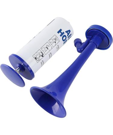 Loud Handheld Air Horn for Safety | Reusable Sports Pump Horn for Boats, Events, and Camping - Blue - Buy Online on GoSupps.com