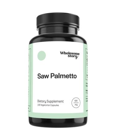 Saw Palmetto for Women and Men | DHT Blocker for Hair Growth | Restore Female & Male Hair Loss | Hormonal Balance, Urinary Health & Androgen Support | Prostate Supplements |100 Extract Capsules 500mg