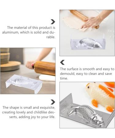 Hemoton Fish Cake Pan 1pc Fish Mold Wedding Decor Cake Pan Rice Cake Maker Rice Cake Making Tool 3D Soap Kitchen Supplies - Buy Online on GoSupps.com