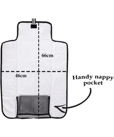 On The Go Baby Travel Folding Changing Mat - Portable & Waterproof Dalmatian Print - Buy Online on GoSupps.com