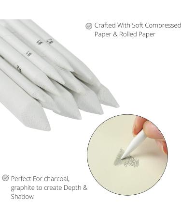 Mr. Pen Blending Stump 14 Pack with Art Eraser - Drawing and Sketching Blending Tools Set - Buy Online on GoSupps.com