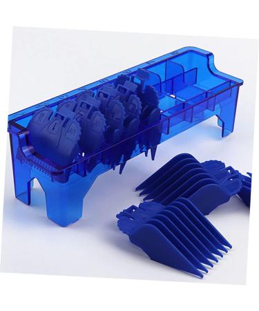 Ipetboom Hair Clipper Comb Box Supplies Plastic Tailoring 22x6.6cm Blue - Buy Online on GoSupps.com