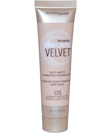 2x Maybelline New York Dream Velvet Soft Matte Foundation 30ml 05 Warm Porcelain