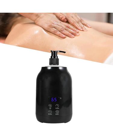 Massage Oil Warmer ABS Fast Heating LED Display Touch Control Temperature Adjustable Body Lotion Warmer US Plug Power Supply for Salon Shops - Buy Online on GoSupps.com