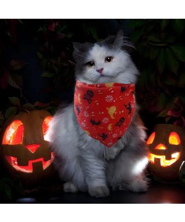 Halloween Dog Hollows - 2 Piece Party Decoration for Dogs & Cats | Pumpkin Spider Web Bats | Perfect for Small to Large Pets - Buy Online on GoSupps.com