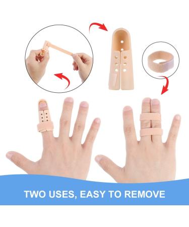 Buy Sussurro 10-Piece Finger Protection & Extension Splint - Hammer Finger Protection Plastic Finger Rail for Basketball & Joint Safety - International Shipping Available - Buy Online on GoSupps.com