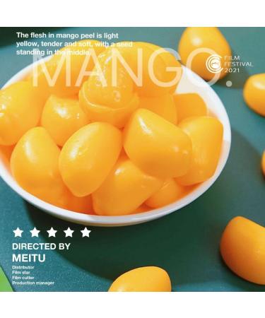 gummy mango peelable 272g/can Mango Peelable Candy Fruit Juice Fudge Peeling Gummy Candy Healthy Desserts Wedding Candies Sweets Instant Chinese Snacks Festival gifts (canning272g/can 2 pack) canning272g/can 2 pack - Buy Online on GoSupps.com