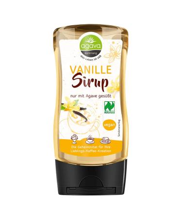 Agava Organic Vanilla Syrup Agavan Syrup 1 Pack (1 x 350 g)
