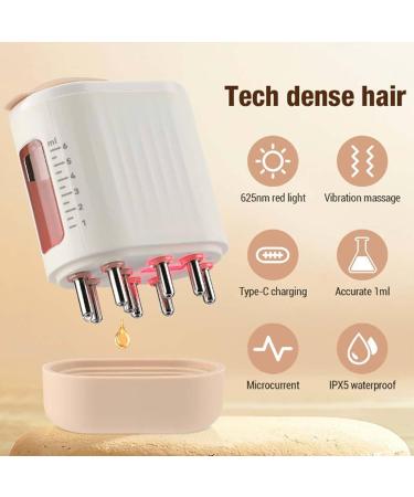 Applicateur d'huile pour le cuir chevelu - Peigne de massage des cheveux lectriques vibrante pour anti-frisottis et relaxation | Machine d'applicateurs de t te imperm able pour les soins capillaires  - Buy Online on GoSupps.com
