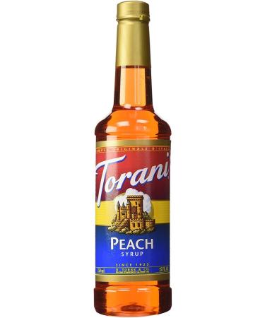 Torani Peach Syrup 750 mL - Buy Online on GoSupps.com