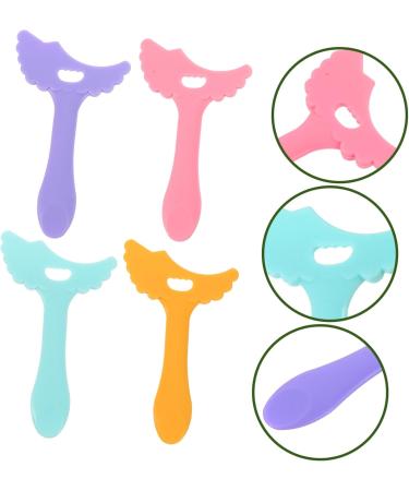 Mikinona Eye Shadow Applicators 4pcs Eyeliner Mascara Eye Shadow Lipstick Eyelash Guard Make up Aid Tools Miss Girl Baffle - Buy Online on GoSupps.com