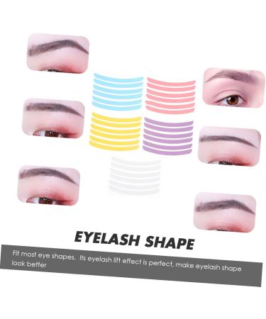  NOLITOY Eyelash Lifting Ribbon Curlers - 5 Sheets of Silicone Lash Lifting Rods & Pads | Spiral Hair Curlers & Makeup Organizer Supplies  - Buy Online on GoSupps.com