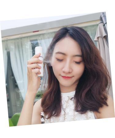 Beatifufu 2pcs Face Sprayer Cool Face Mist Steamer Mini Face Humidifier Handheld Facial Sprayer White - Buy Online on GoSupps.com