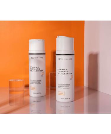DCL Skincare Vitamin C Enzymatic Gel Cleanser - Natural Exfoliating Cleanser for Pores | 8 Fl oz - International Shipping Available - Buy Online on GoSupps.com