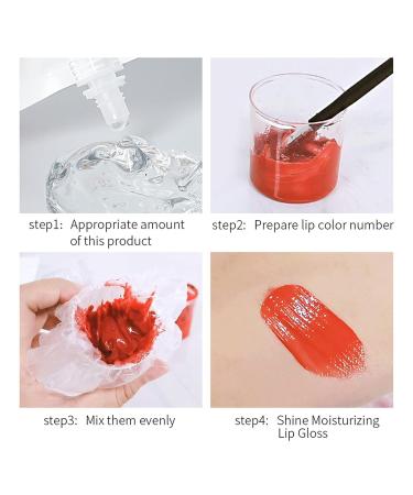 50ml Organic Lip Balm Base | Moisturizing DIY Lip Lick & Gloss | Clear Transparent Lip Glazing Material - Buy Online on GoSupps.com