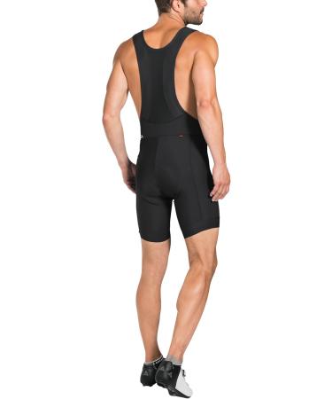 VAUDE Men's Advanced Bib Pants IV - Premium Black Cycling Bibs for Ultimate Comfort & Performance | International Shipping Available - Buy Online on GoSupps.com