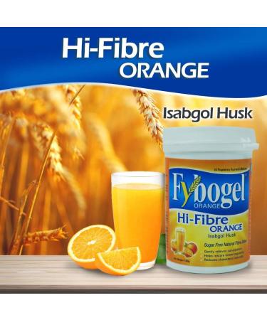 Fybogel Orange Isabgol Husk 100g - Gentle Relief for Constipation - Buy Online on GoSupps.com