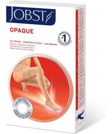 JOBST Compression Hose Thigh High 15-20 mmHg Closed Toe - Petite Small Natural | BSN Medical - Buy Online on GoSupps.com
