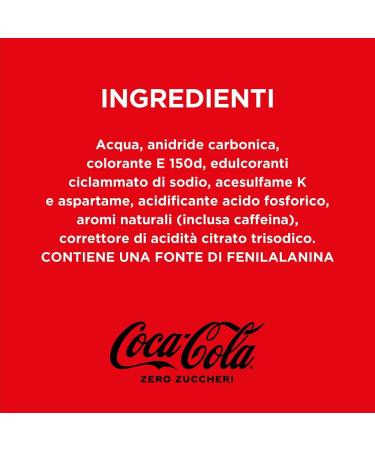 Coca Cola Ze'ro 6 x 1.35 lt - Buy Online on GoSupps.com