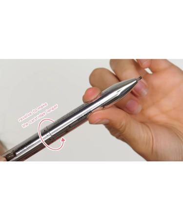 LXZJJM Eyebrow Pencil 4-in-1 Automatic Pomade Eyebrow Pencil Easy Brow Contouring Rotating 4-Color Eyebrow Pencil Precise Brush-Tip Create Natural-Looking Brows Stay on All Day 22.5g (2# Brown) 2 # Brown - Buy Online on GoSupps.com
