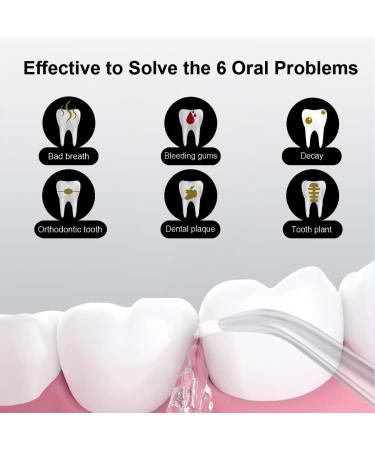 Water Flosser - Portable Dental Oral Irrigator with Dual Water Tanks 3 Modes & IPX7 Waterproof for Home & Travel - Buy Online on GoSupps.com