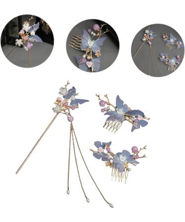 Housoutil 3 Sets Hair Comb Womens Hair Sticks Hair Accessories for Girls Antique Hair Sticks for Buns Vintage Hair Sticks Retro Hair Crystals and Gemstones Hanfu Tassel Alloy Walk Women's - Buy Online on GoSupps.com