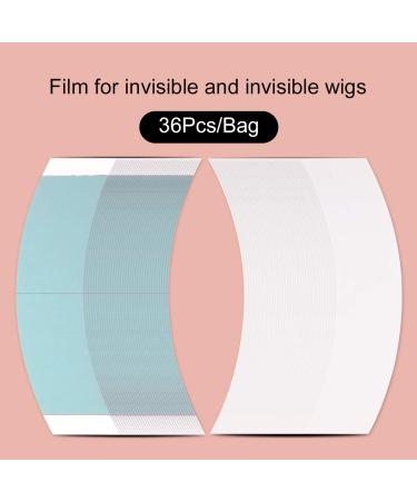 Lace Front Wig Tape - 36 Double Sided Waterproof Adhesive Strips for Hair Extensions & Toupees - Buy Online on GoSupps.com