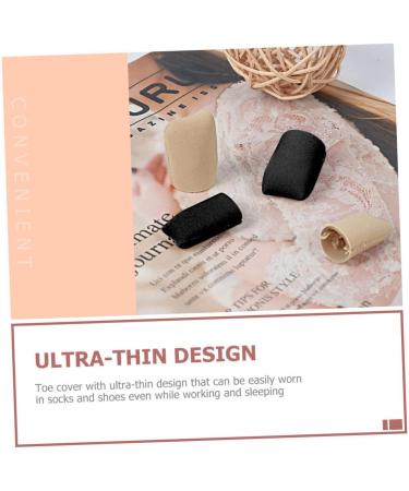 Silicone Toe Sleeves 2 Pairs - Pinky Toe Guards for Sneaker Toe Protection - Buy Online on GoSupps.com