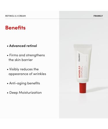 FRANKLY Skin Repair Duo: Retinol 0.3 Cream & Butter So Much Cream | Anti-Aging & Skin Turnover | Deep Moisturization | Vegan Butter, Jojoba Oil | Vegan & Curelty-Free | Korean Skincare Set - Buy Online on GoSupps.com