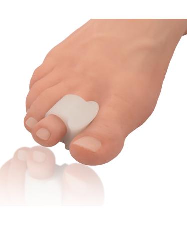 Dr. Frederick's Original Bunion Toe Spacers - 2 Pieces - Temporary Bunion Corrector - Soft Gel Bunion Splint Toe Separators - Fast Bunion Relief - Wear with Shoes - Women & Men