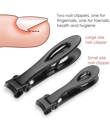 Safe and Reliable Nail Clipper Nail Cutter for Home Manicure Store (Black) - Buy Online on GoSupps.com