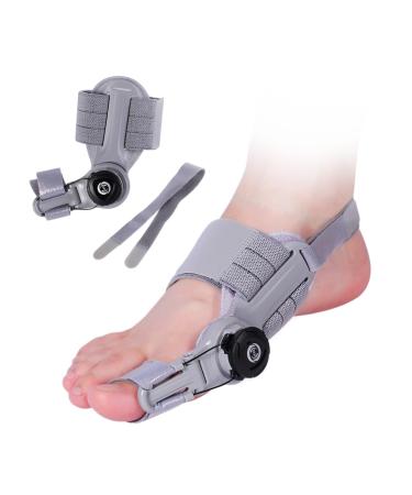 Bunion Corrector for Man and Women Big Toe Adjustable Bunion Splint for Bunion Relief Orthopedic Toe Straightener with Anti-slip Heel Strap and Silicone Pad Suitable for Left and Right Feet.