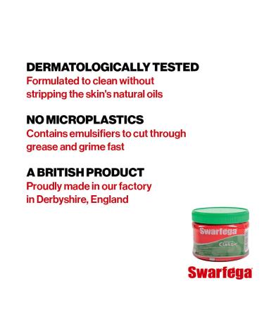 Swarfega Original Classic Hand Gel 275ml Tub | Rapid Action Hand Wash with Added Conditioner | Gentle & Smooth Green Gel Formula - Buy Online on GoSupps.com