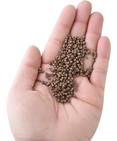 600pcs/lot 3.0mm Silicone Nano Rings Hair Extension Nano Beads Silicone Lined Nano Rings Micro Rings Beads Links for Hair Extensions (Light Brown) 600pcs/lot Light Brown - Buy Online on GoSupps.com