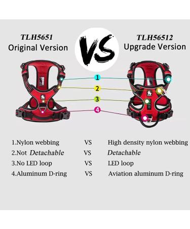 Truelove No Pull Dog Harness - Reflective Adjustable Soft Padded Vest for XL Dogs | TLH56512 Purple - Buy Online on GoSupps.com