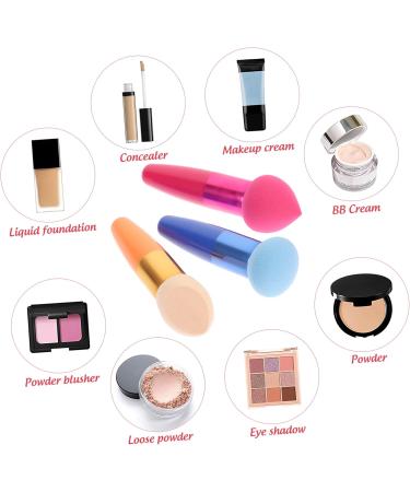 Didiseaon 3pc Foundation on Stick Gel Removing Tool Makeup for Powder Cream Makeup Brush Tools Fashionista Headband Beauty Sponge Makeup Lip Brush Travel Make up Nose - Buy Online on GoSupps.com