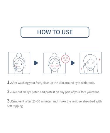 Dalgona Collagen Eye Patches - 5 Pairs for Intensive Lifting Nourishing & Moisturizing | Reduce Under Eye Puffiness | Paraben & Formaldehyde-Free - Buy Online on GoSupps.com