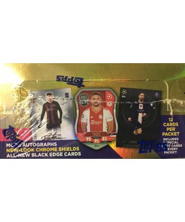 2022-2023 Topps Match Attax Champions League Soccer 24 Pack Booster Box | 288 Cards, Chrome Limited Editions & Rare Autos - Buy Online on GoSupps.com