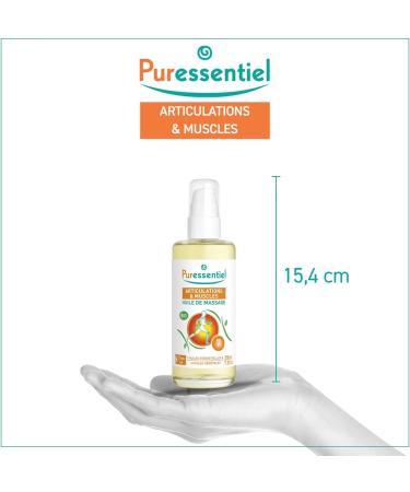 Puressentiel - Joints and Muscles - Organic Massage Oil - Sports Preparation and Recovery - 200ml - Buy Online on GoSupps.com