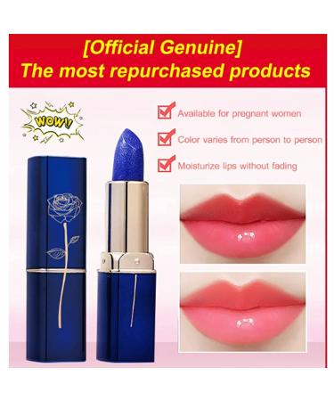 Slifthistle Blue Enchantress Color Changing Lipstick - Long-Lasting & Moisturizing (2 PCS) - Buy Online on GoSupps.com