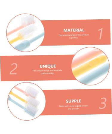 HOMSFOU 6pcs Soft Toothbrushes with Protective Case | Family Pack Travel Nylon | International Shipping Available - Buy Online on GoSupps.com