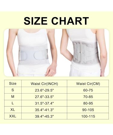 Buy Back Brace for Lower Back Support | Unisex Lumbar Support Belt for Herniated Disc & Recovery | Adjustable Breathable Waist Protector (Large) - International Shipping Available - Buy Online on GoSupps.com