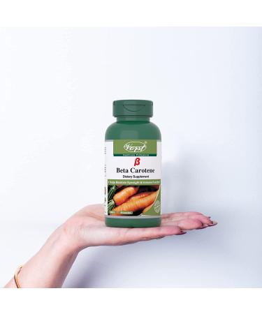 Vorst Beta-Carotene 1.5mg (5000 IU) Vitamin A Capsules - Vision Health Support & Antioxidant - 90 Caps - Buy Online on GoSupps.com