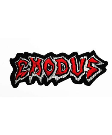 Music E American Thrash Metal Band Music Logo Patch Embroidered Sew Iron On Patches Badge Bags Hat Jeans Shoes T-Shirt Applique - Buy Online on GoSupps.com