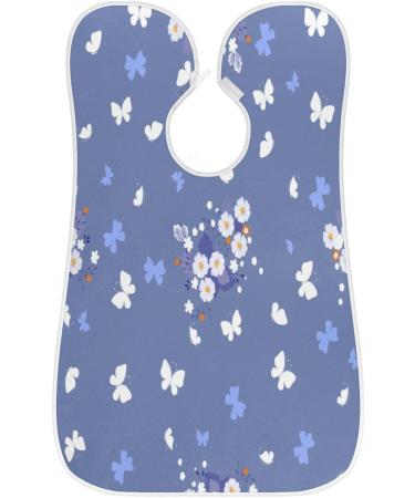 Shop Stylish Beard Bib Apron - Non-Stick Waterproof Hair Catcher for Men - Vintage Butterfly Design - Buy Online on GoSupps.com
