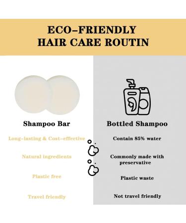 Rice Water Shampoo Bar - Vegan Hair Strengthening & Repair | Sulfate-Free Paraben-Free Anti-Hair Loss Formula for Oily & Dry Hair | Safe for Sensitive Scalp 3.2 oz - Buy Online on GoSupps.com