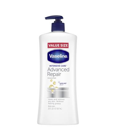 Vaseline Intensive Care hand and body lotion Advanced Repair Unscented 32 oz